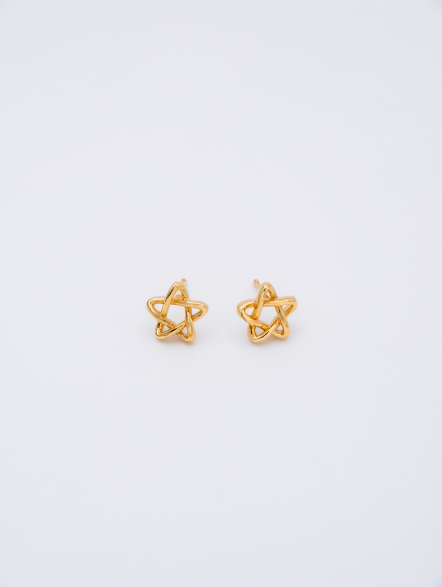 COLLAR + ARETE ESTRELLA RODIO MARTINA