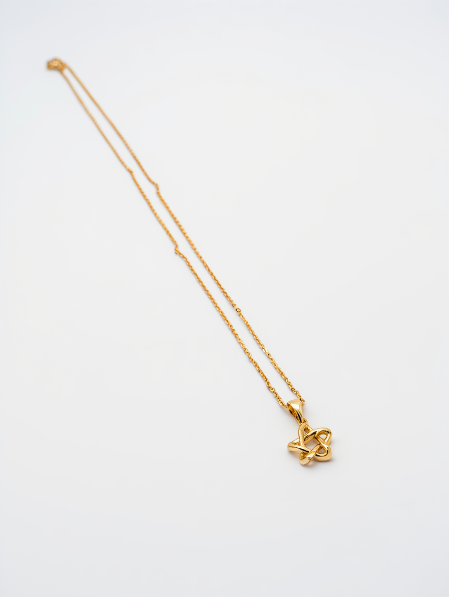 COLLAR + ARETE ESTRELLA RODIO MARTINA