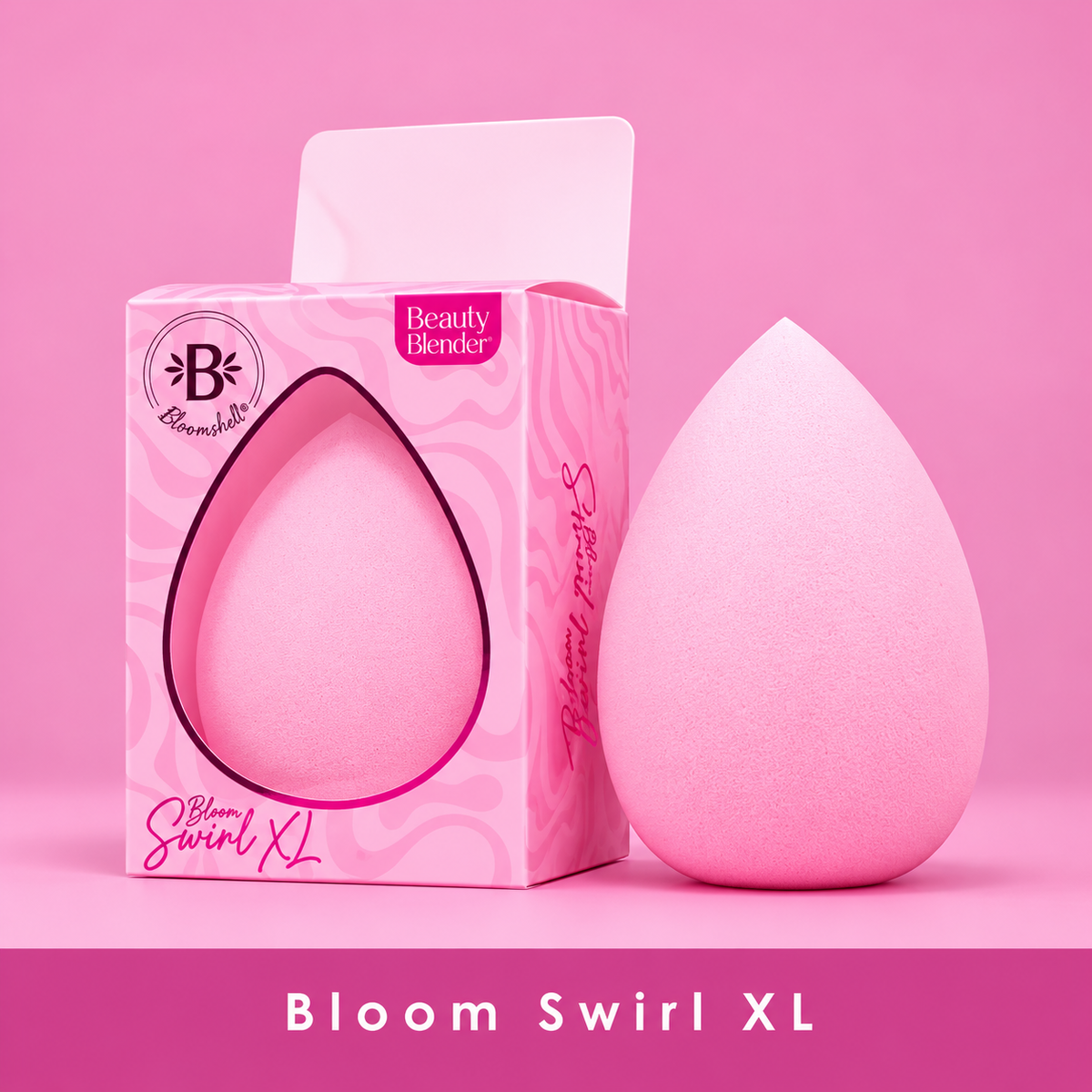 BLOOM SWIRL XL / BEAUTY BLENDER BLOOMSHELL