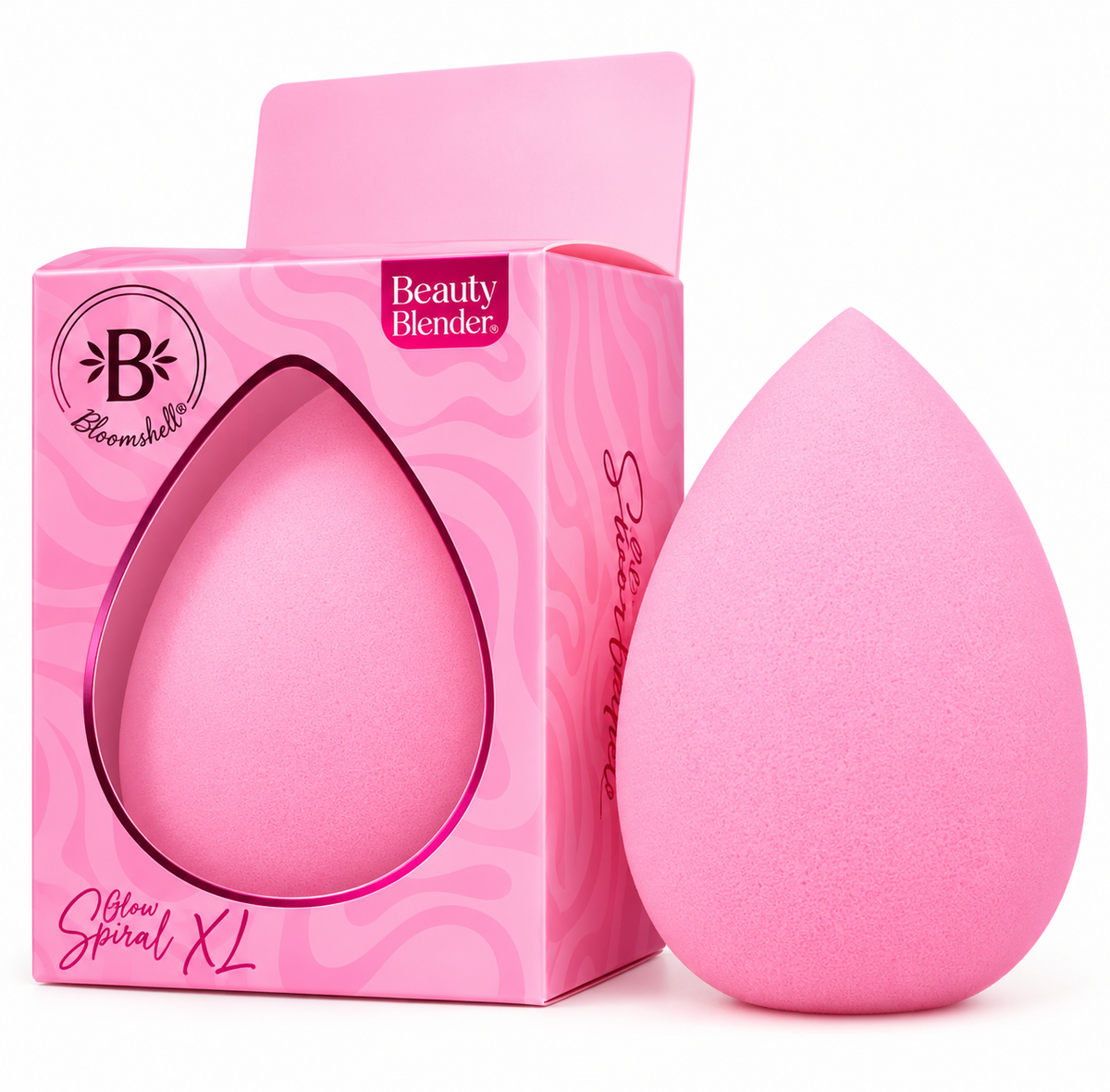 BLOOM SWIRL XL / BEAUTY BLENDER BLOOMSHELL