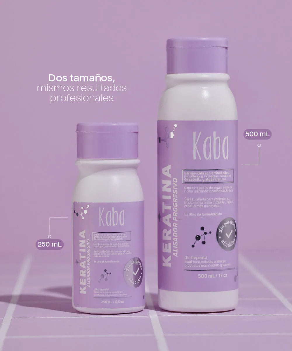 KERATINA ALISADOR PROGRESIVO 250ML KABA