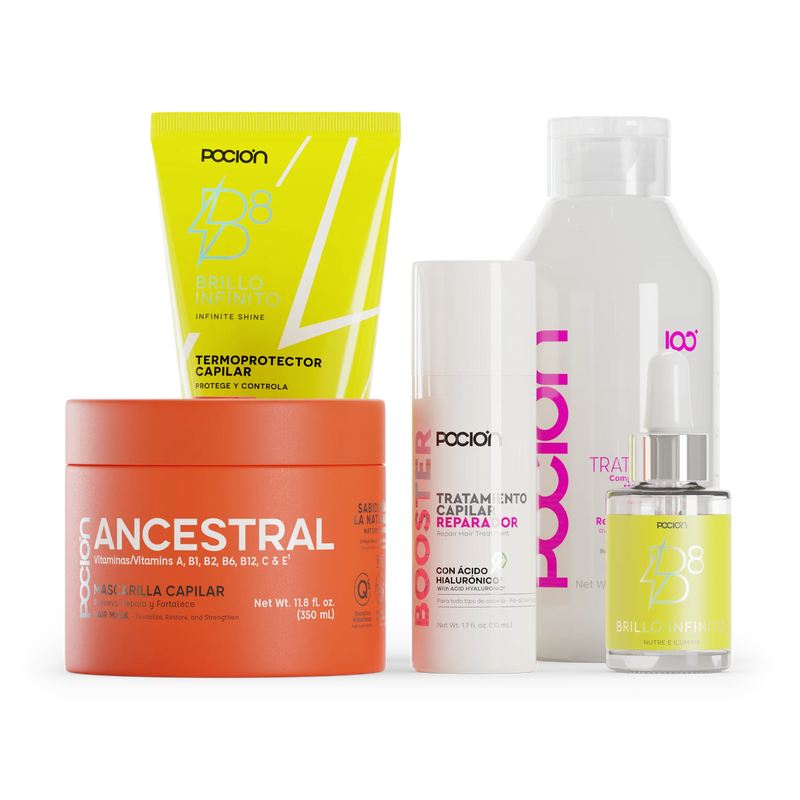 KIT CAPILAR MASCARILLA SOS: BOOSTER REPARACIÓN Y NUTRICIÓN X5 POCIÓN