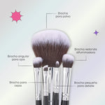 KIT BROCHAS ACADEMY X10 PCS LULA