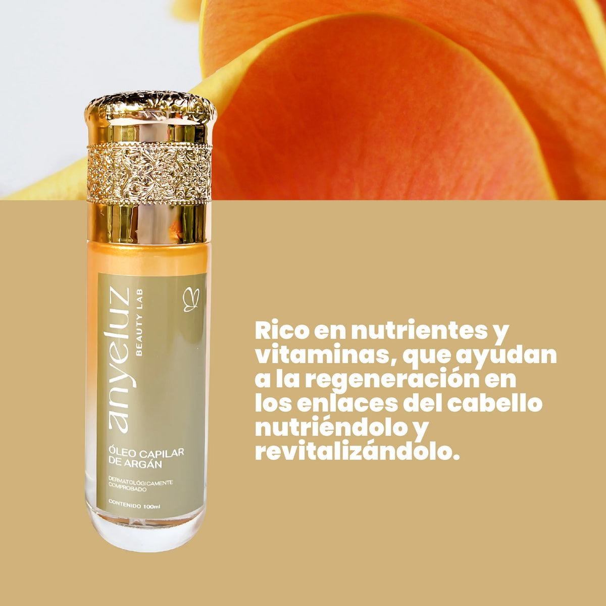 OLEO CAPILAR DE ARGAN 100ML ANYELUZ