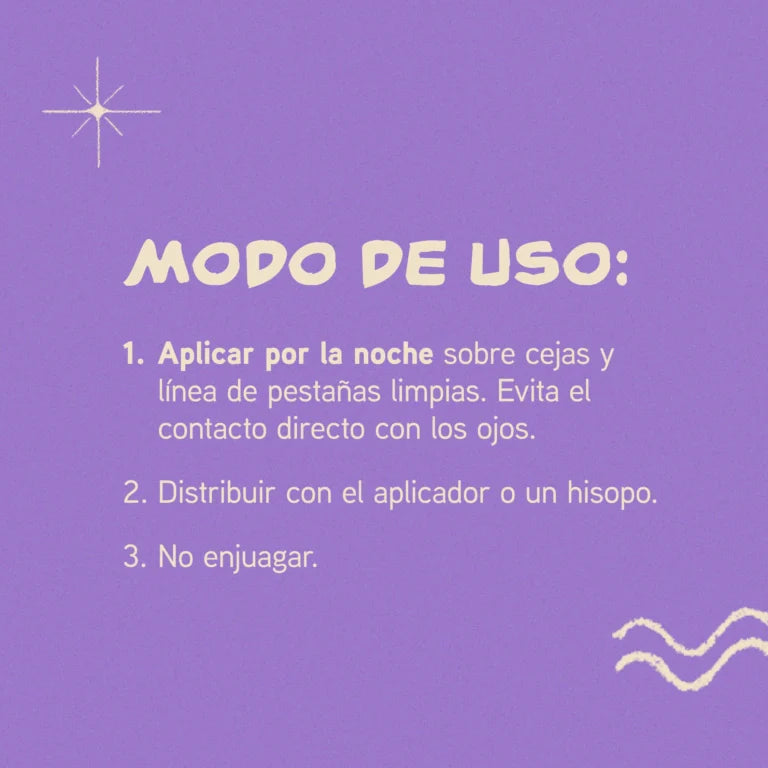 SERUM HIDRATANTE DE CEJAS Y PESTAÑAS LULA