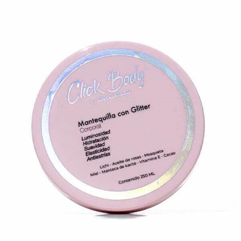 MANTEQUILLA CON GLITTER 250ML CLICK HAIR