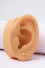 TOPO BALIN 3MM PEQUEÑO RODIO MARTINA