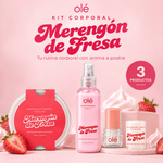KIT CORPORAL MERENGÓN DE FRESA X3 ÓLE