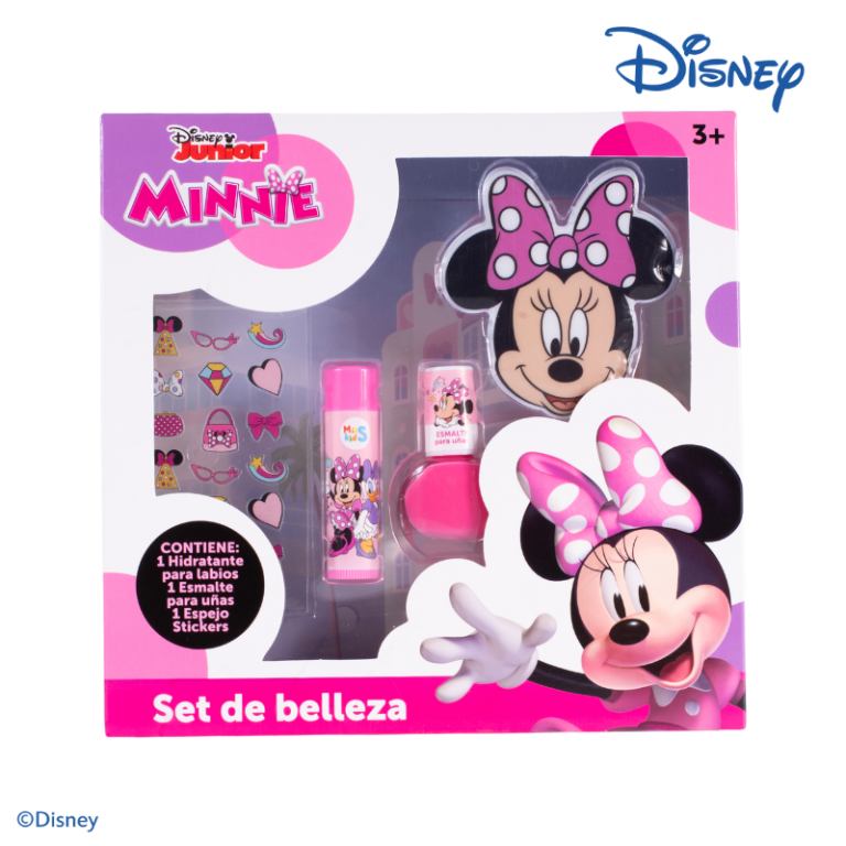 SET DE BELLEZA MINNIE X4 DISNEY MIIS COSMETICS