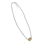 COLLAR DOBLE ARO 40CM BICOLOR MARTINA