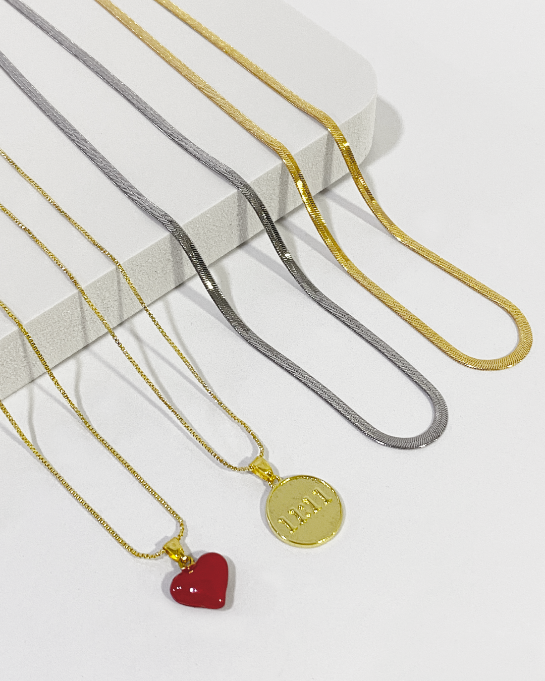 CADENA 11:11 42.5CM RODIO MARTINA