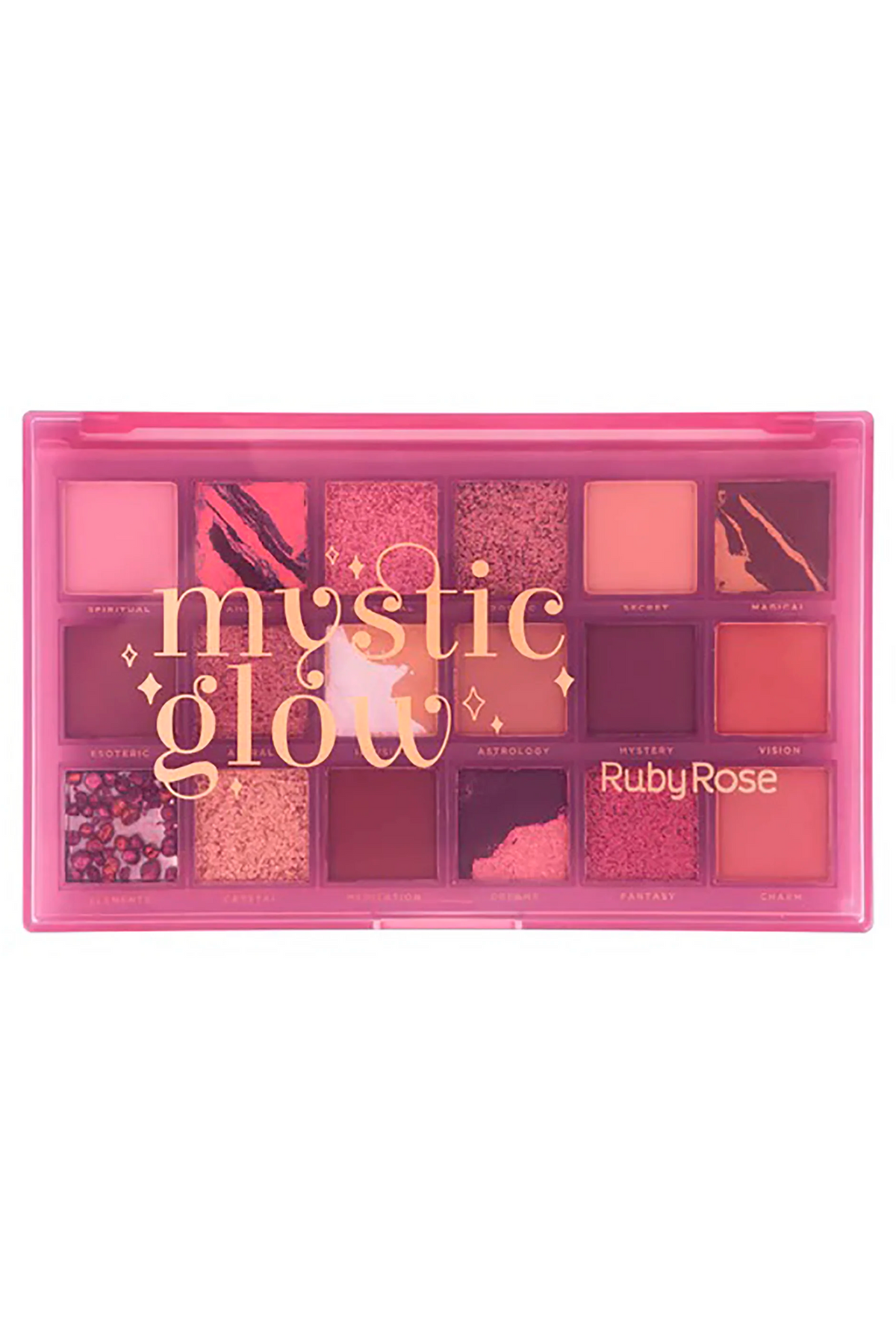 PALETA DE SOMBRAS MYSTIC GLOW 21.6G RUBY ROSE