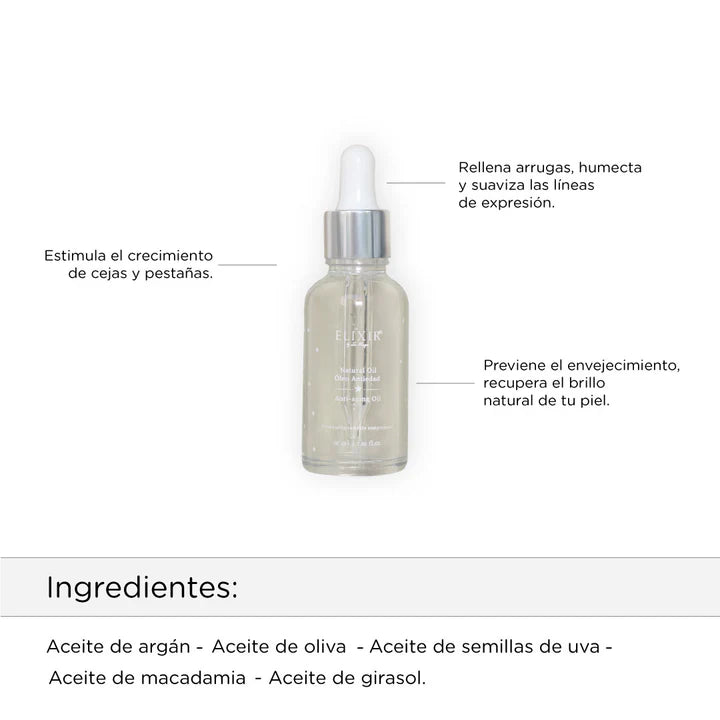 OLEO ANTIEDAD NATURAL OIL 30ML ELIXIR