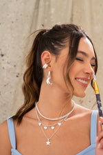 CANDONGAS LUNA Y SOL BAÑO DE ORO AVEMARÍA