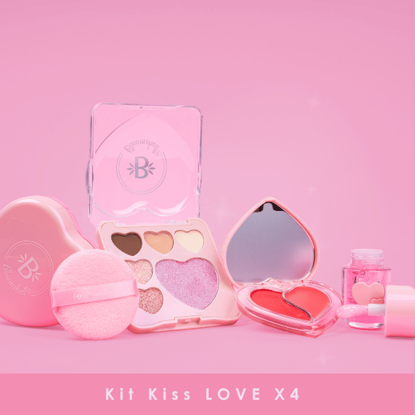 KIT KISS LOVE X4 BLOOMSHELL