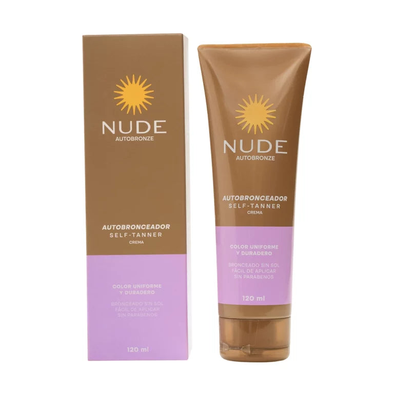 AUTOBRONCEADOR EN CREMA 120ML NUDE