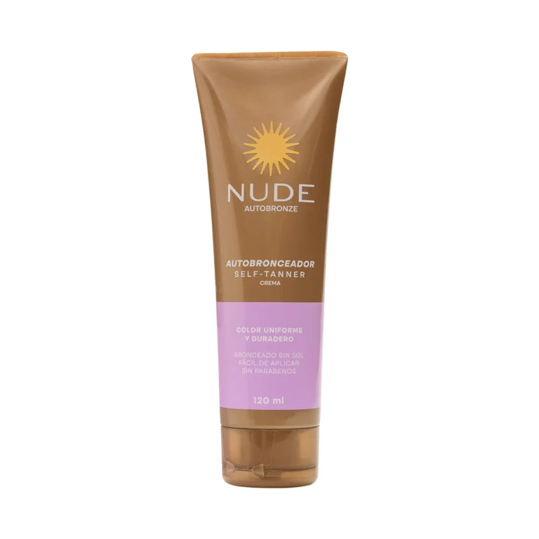 AUTOBRONCEADOR EN CREMA 120ML NUDE