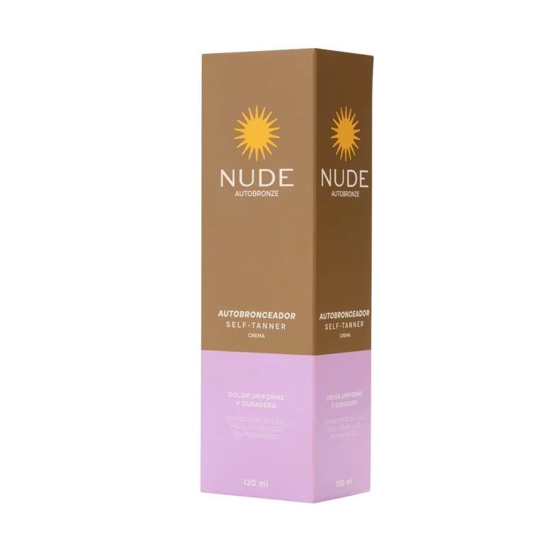 AUTOBRONCEADOR EN CREMA 120ML NUDE