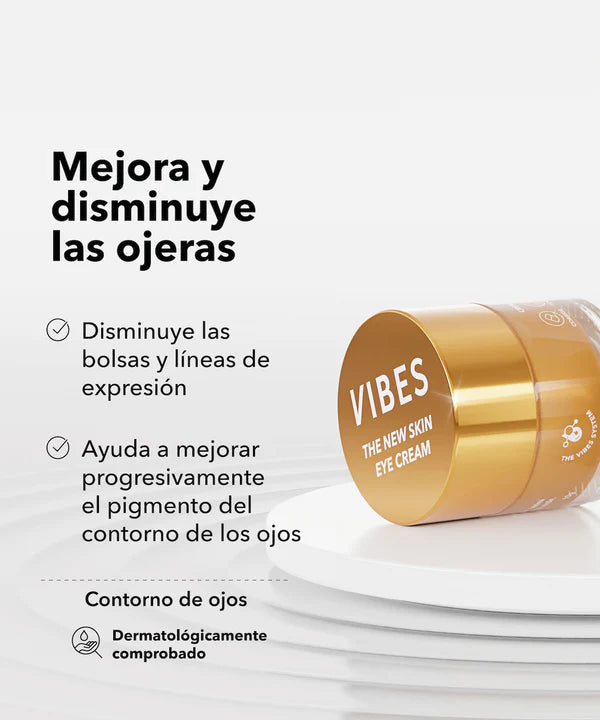 CONTORNO DE OJOS 10G THE NEW SKIN EYE CREAM VIBES