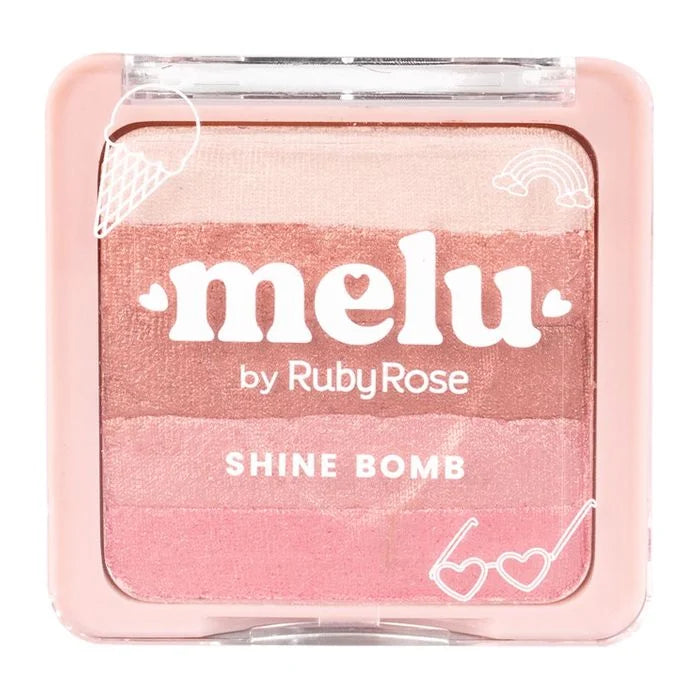 PALETA SHINE BOMB SHIMMER BRICK MELU