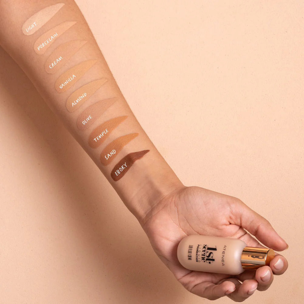 BASE LÍQUIDA FOUNDATION 1ST SCENE 50ML ATENEA