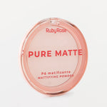 POLVO COMPACTO TRANSLÚCIDO PURE MATTE 6.5G RUBY ROSE