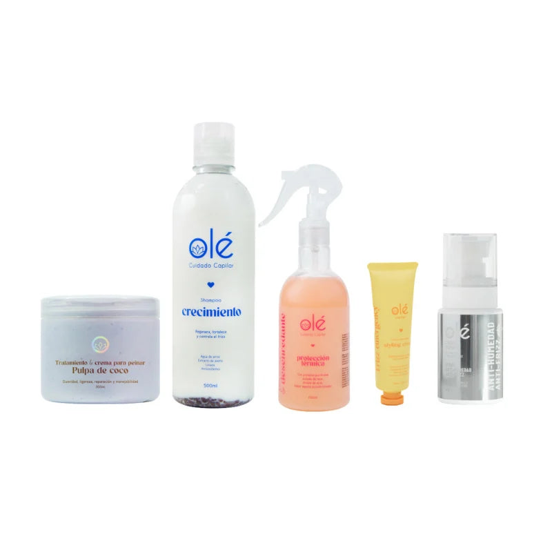KIT ANTIFRIZZ X5 OLÉ CAPILAR
