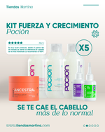 KIT FUERZA Y CRECIMIENTO X5 POCIÓN