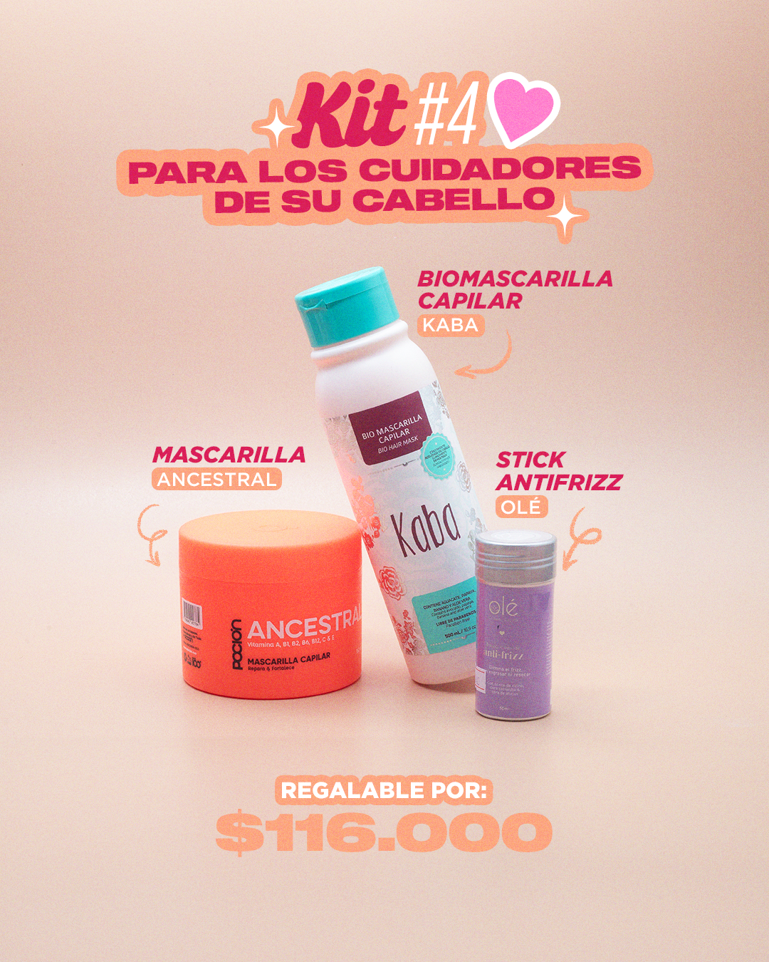 KIT PARA LOS CUIDADORES DE SU CABELLO