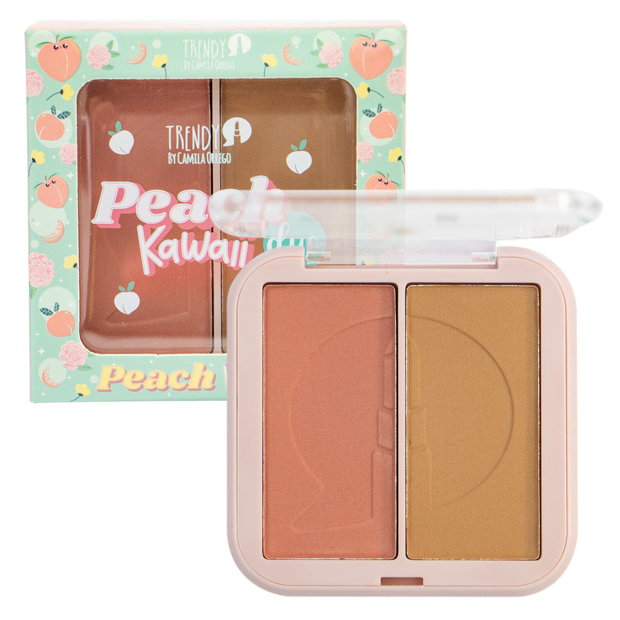 RUBOR PEACH KAWAII DUO TRENDY