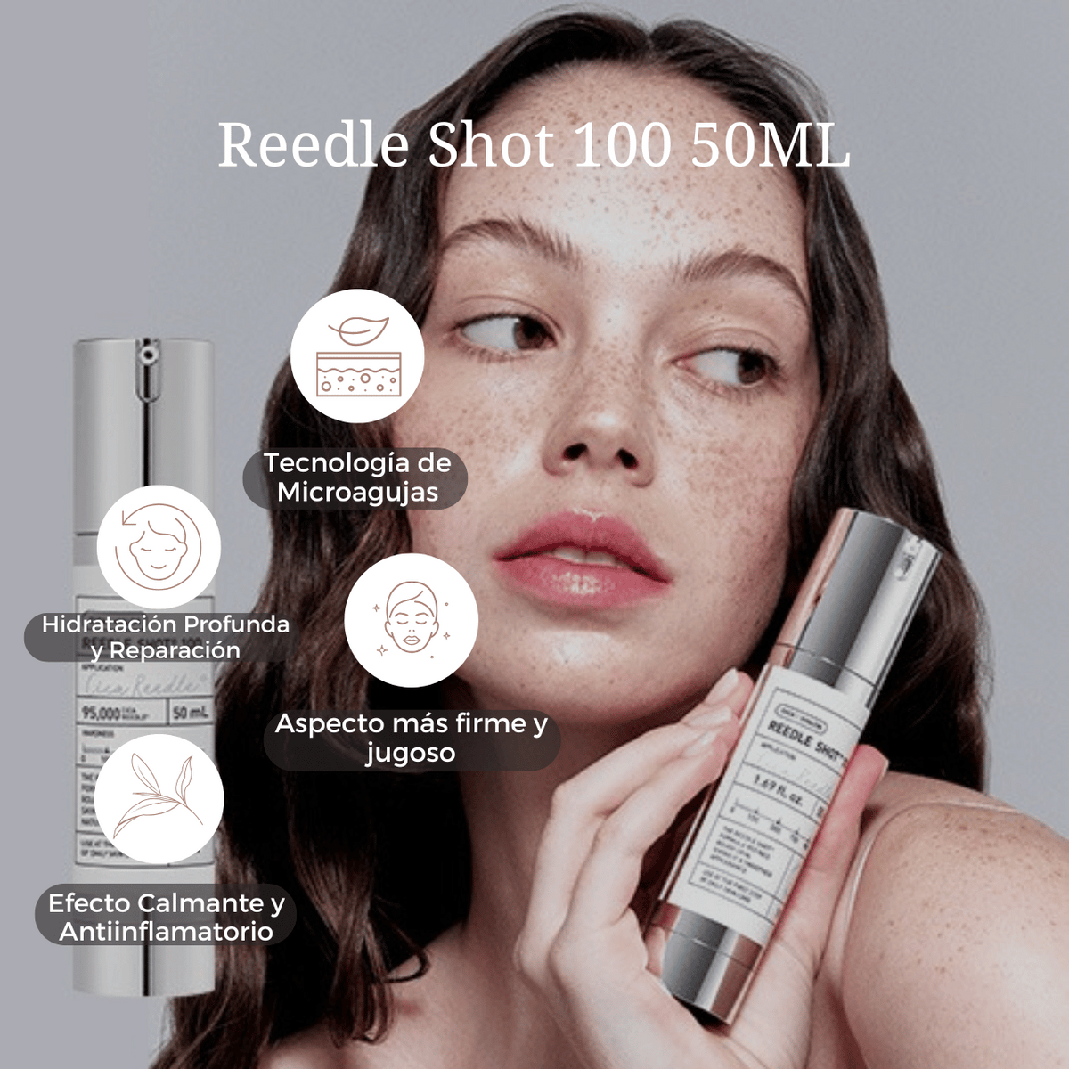 MICROAGUJAS REEDLE SHOT 100 50ML VT COSMETICS