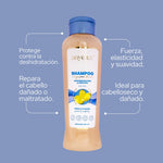 SHAMPOO GUSANO DE SEDA 500ML ANYELUZ