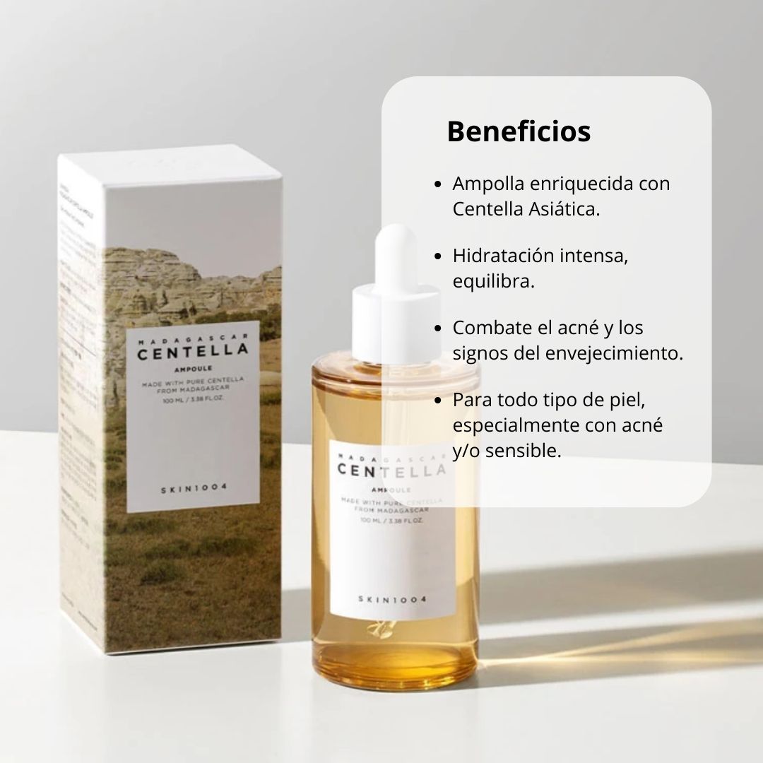 AMPOLLA FACIAL CENTELLA MADAGASCAR 100ML SKIN1004