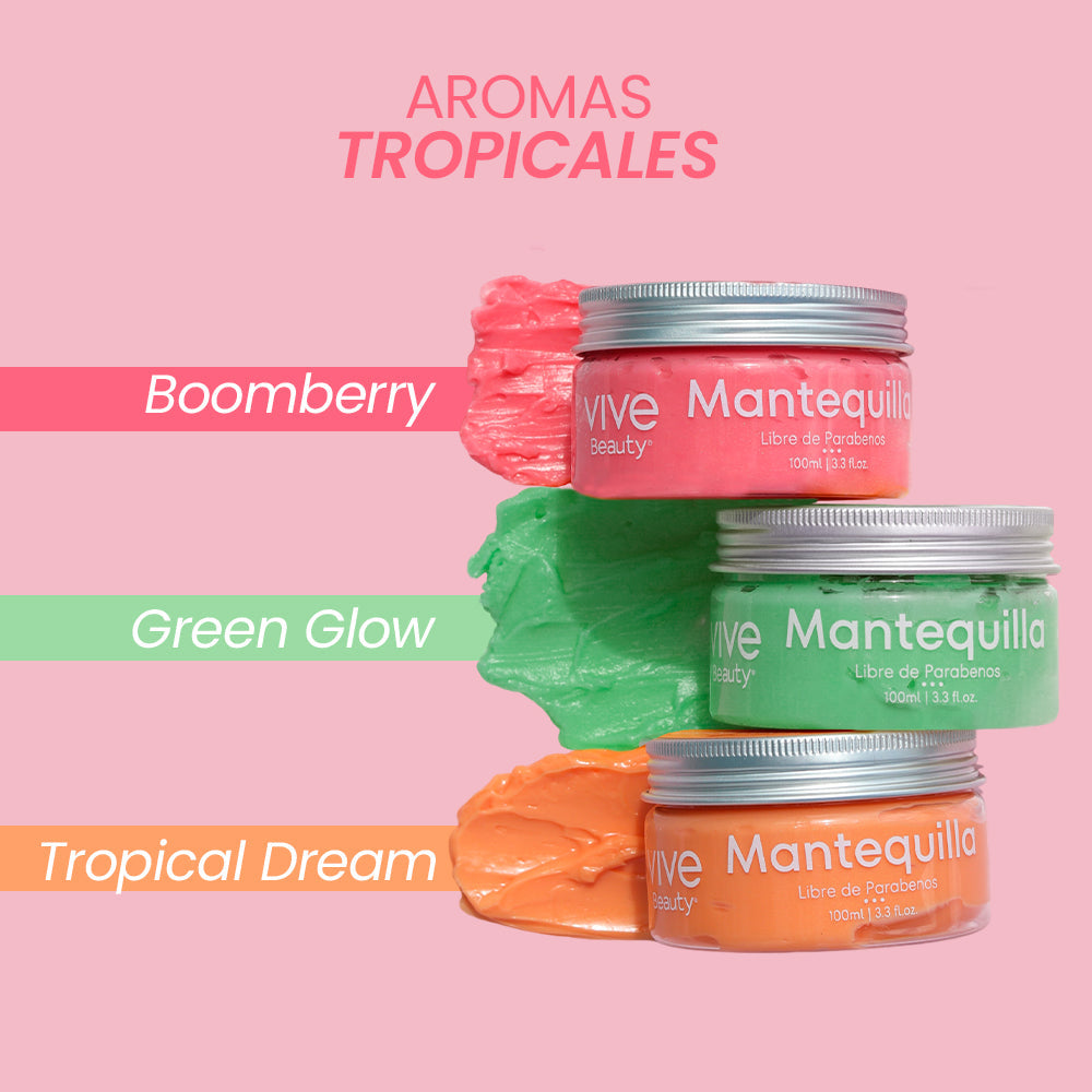 KIT X3 MINI MANTEQUILLA VIVE BEAUTY