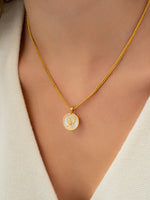 SET COLLAR+ARETE VIRGEN NACARAD AVEMARIA