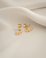 SET X2 ARETES CANDONGA PERLA AVEMARIA