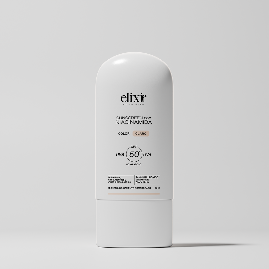 SUNSCREEN SPF 50 CON COLOR 60ML ELIXIR