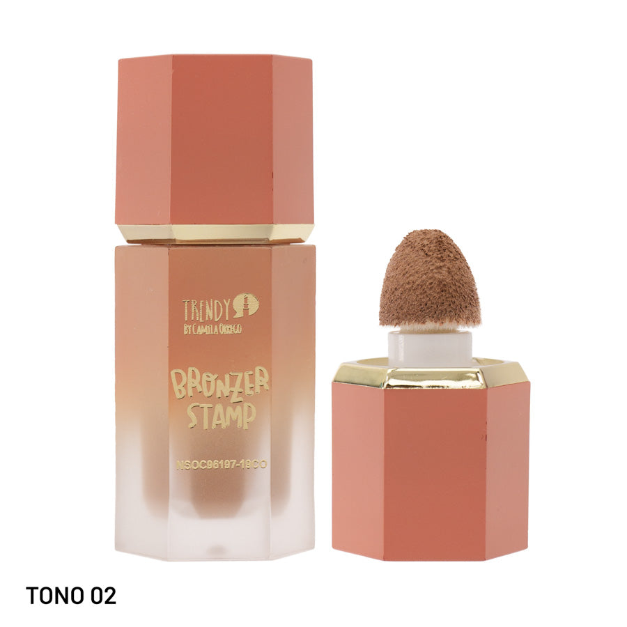 CONTORNO EN CREMA BRONZER STAMP 7G TRENDY