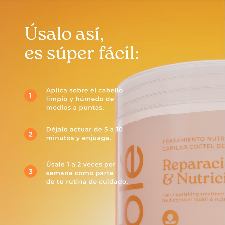 TRATAMIENTO REPARACIÓN Y NUTRICIÓN DE FRUTAS 300ML OLÉ