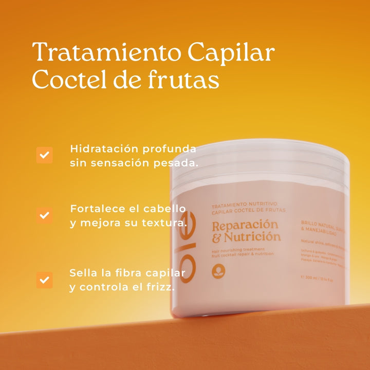 TRATAMIENTO REPARACIÓN Y NUTRICIÓN DE FRUTAS 300ML OLÉ