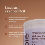 TRATAMIENTO Y CREMA HIDRATACIÓN Y NUTRICIÓN 300ML OLÉ