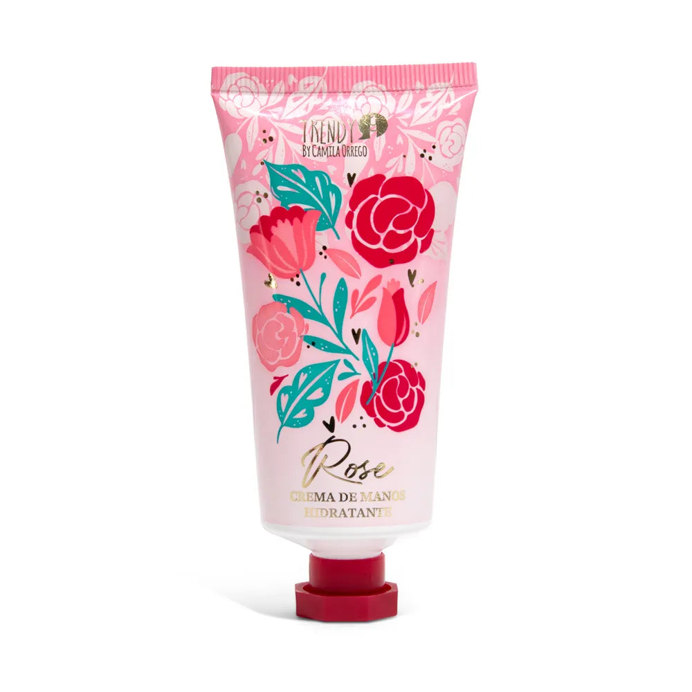 CREMA DE MANOS HIDRATANTE ROSE 50G TRENDY– TIENDAS MARTINA