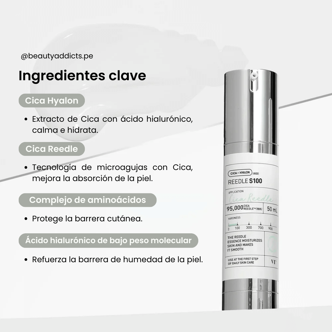 MICROAGUJAS REEDLE SHOT 100 50ML VT COSMETICS