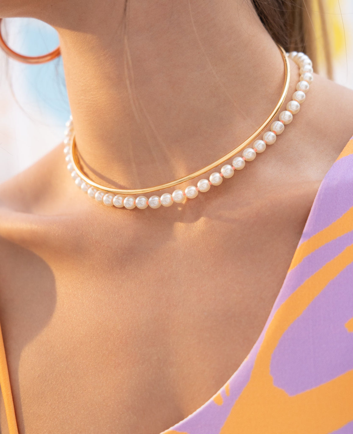 CHOKER PEARLS PARTY AVEMARIA