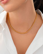 COLLAR CADENA SNAKE ORO AVEMARIA