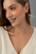 CHOKER TEJIDO A MANO PERLAS AVEMARIA