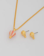 COLLAR + ARETES GLOBO AVEMARIA