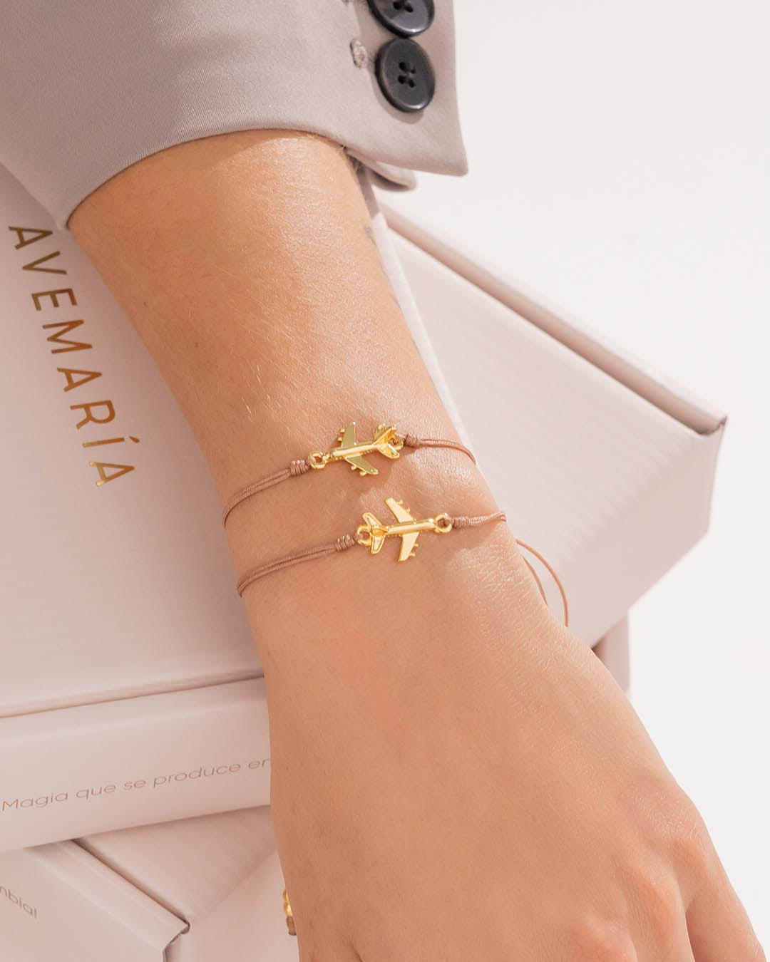 PULSERA AVION AVEMARIA