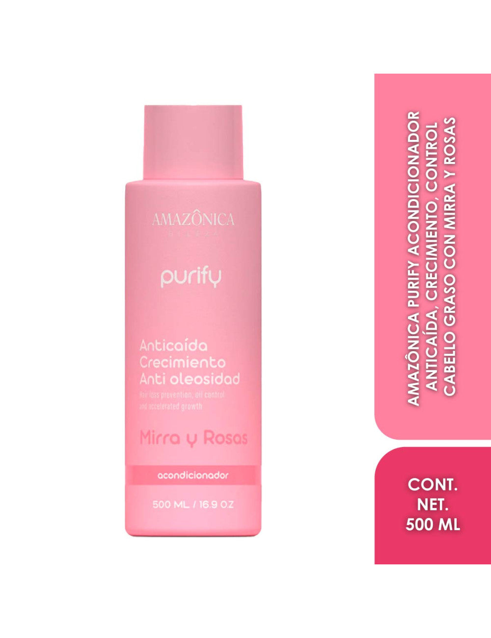 ACONDICIONADOR PURIFY 500ML AMAZONICA BELEZA