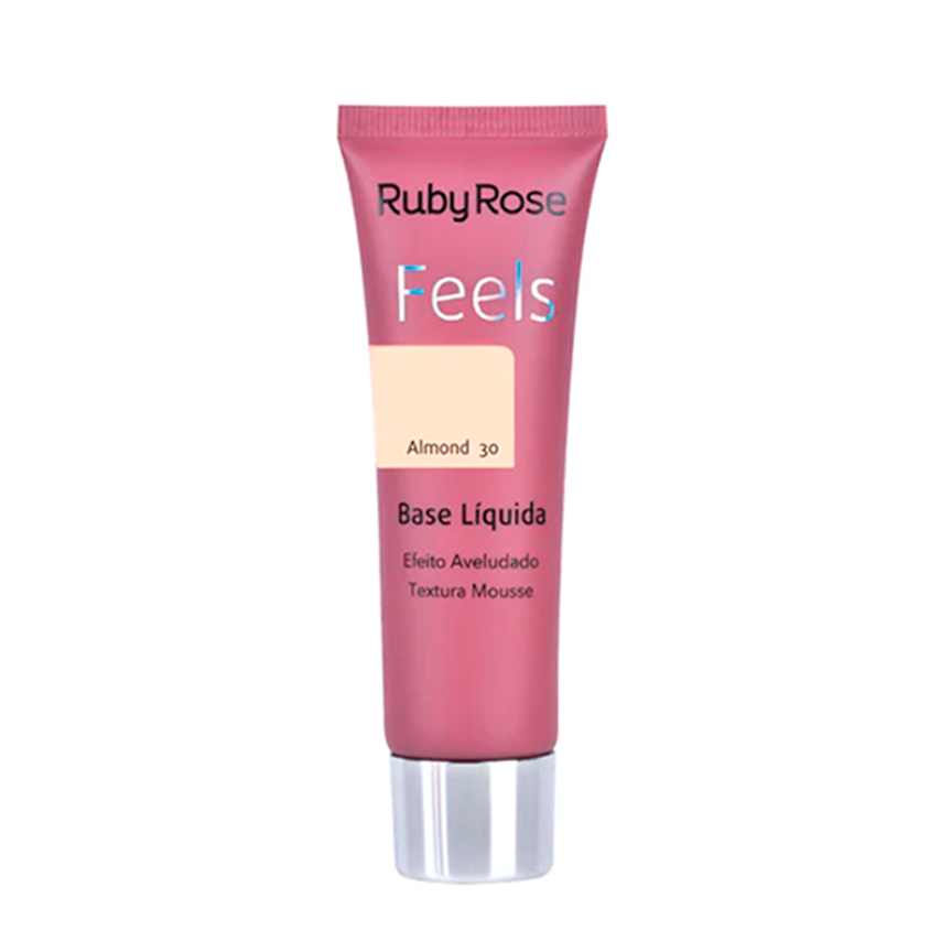 BASE LIQUIDA FEELS 29ML RUBY ROSE